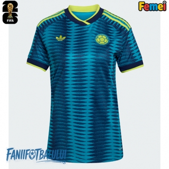 Columbia Echipament de Fotbal Replică Mondial 2026 Femei Deplasare